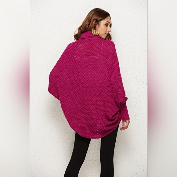 Angel Wings Open Front Batwing Sleeve Cardigan - Picture 5 of 5